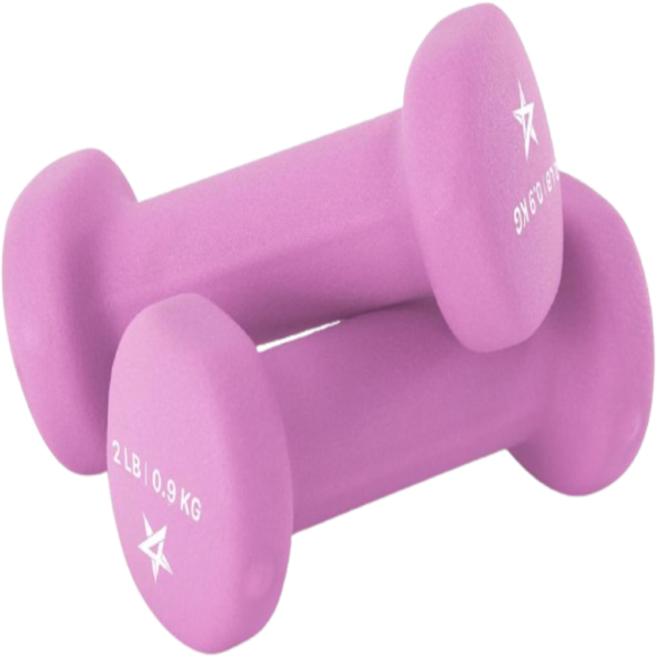 Yes4All Neoprene Coated Dumbbell Hand Weight Sets of 2